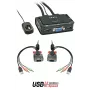 Lindy 2 Port VGA, USB 2.0 & Audio Kabel KVM Switch
