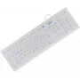 KeySonic KSK-8031INEL-Wh (DE) Tastatur Industrie USB QWERTZ Deutsch Weiß