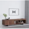 Manhattan Wandhalterung für TV & Monitore (fest, ultraflach), Für Bildschirme 23 Zoll bis 42 Zoll, VESA-Kompatibilität: alle zwischen 75 x 75 mm bis 200 x 200 mm – überprüfen Sie die Abmessungen der vier Befestigungslöcher auf der Rückseite des Bildschirms, um sicherzustellen, dass sie passt, Max. 45 kg, Schwarz, Halterung