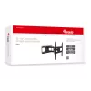 Equip 32 Zoll-55 Zoll Gelenk-TV-Wandhalterung, 200 x 200 mm, 400 x 400 mm, -20 - 10°, -90 - 90°, Stahl, Schwarz
