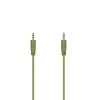Hama Flexi-schlank Audiokabel 0,75 m 3,5 mm Grün Stecker auf Stecker