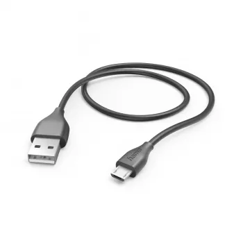 Hama 00201586 USB-Kabel USB 2.0 1,5 m Micro-USB A USB A Schwarz