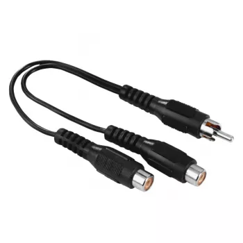 Hama 00205183 Audiokabel Cinch 2 x Cinch Schwarz