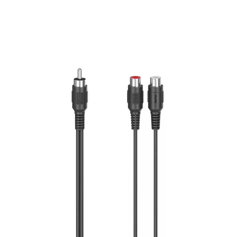Hama 00205183 Audiokabel Cinch 2 x Cinch Schwarz