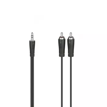 Hama 00205111 Audiokabel 3 m 3,5mm 2 x RCA Schwarz