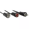 Hama 00205111 Audiokabel 3 m 3,5mm 2 x RCA Schwarz