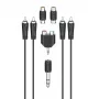 Audiokabel Hama 00205175 2,5 m 2x Cinch-Stecker Schwarz