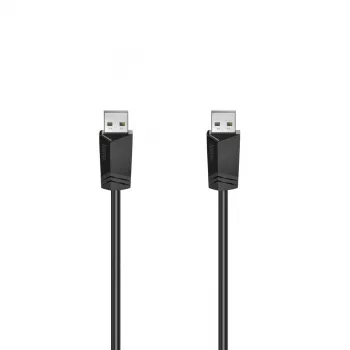 Hama 00200601 USB-Kabel USB 2.0 1,5 m USB A Schwarz