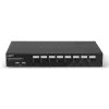 Lindy 8 Port DisplayPort 1.2, USB 2.0 und Audio KVM Switch, 3840 x 2160 Pixel, 4K Ultra HD, Rack-Montage, 1U, Schwarz