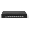 Lindy 8 Port DisplayPort 1.2, USB 2.0 und Audio KVM Switch, 3840 x 2160 Pixel, 4K Ultra HD, Rack-Montage, 1U, Schwarz