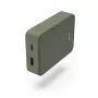 Hama Colour 10 Power Pack, 10000 mAh, 2 Ausgänge: USB-C, USB-A, grün
