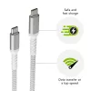 USB-A-auf-Lightning-Kabel d bramante re-charge Pro BRD Kabel 1,2 m, weiß