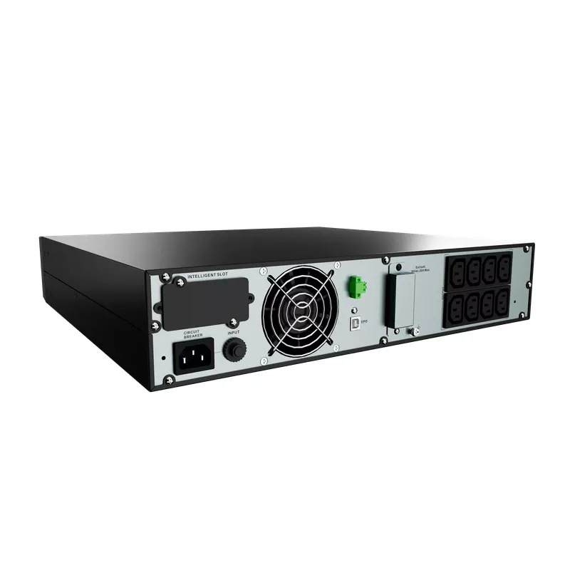 Vertiv Liebert GXE3-1500IRT2UXL unterbrechungsfreie Stromversorgung (USV) Doppelwandler (Online) 1,5 kVA 1350 W 8 AC-Ausgänge