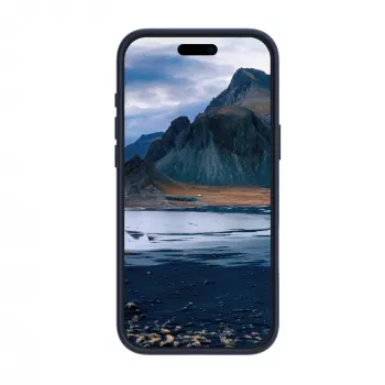 dbramante1928 Iceland Ultra D3O MS Kick - iPhone 16 - Blau, Cover, Apple, iPhone 16, 15,5 cm (6,1 Zoll), Blau