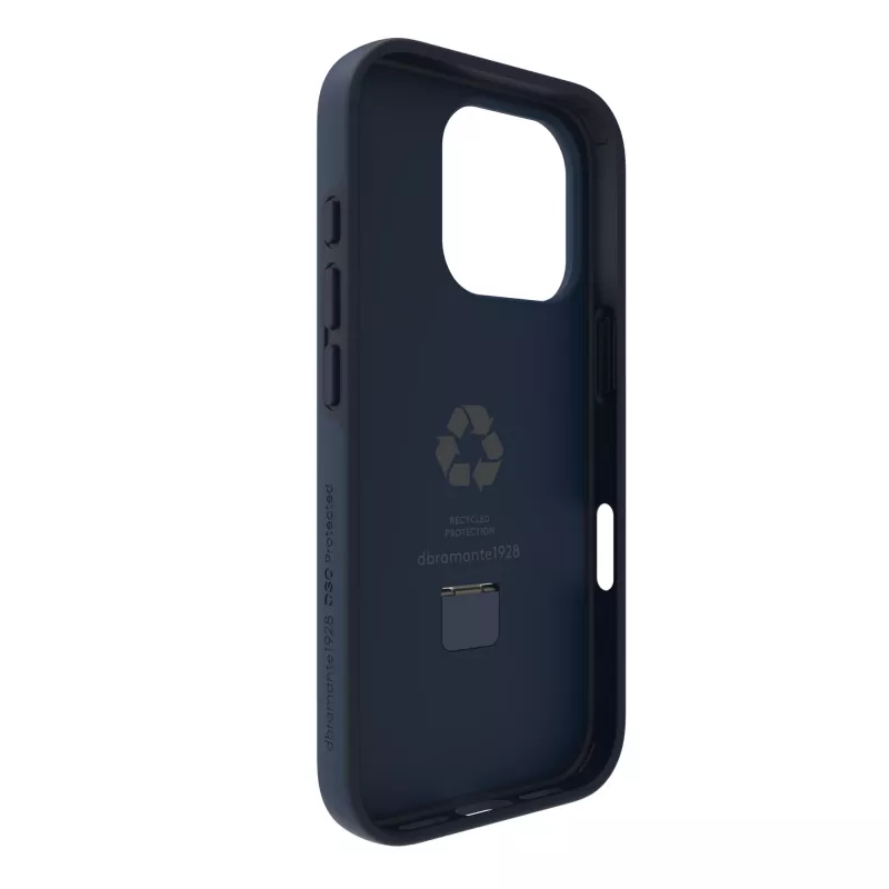 dbramante1928 Iceland Ultra D3O MS Kick - iPhone 16 - Blau, Cover, Apple, iPhone 16, 15,5 cm (6,1 Zoll), Blau