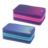 Herlitz TriCase Dip Dye 31-tlg. Blau Türkis Polyester 190x115x70 mm