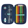 Herlitz TriCase Dip Dye 31-tlg. Blau Türkis Polyester 190x115x70 mm