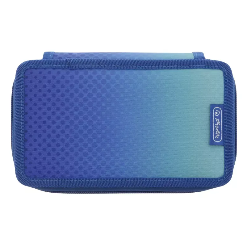 Herlitz TriCase Dip Dye 31-tlg. Blau Türkis Polyester 190x115x70 mm