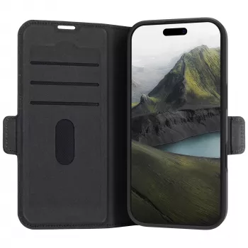 dbramante1928 Oslo Pro - iPhone 16 Pro - Schwarz, Folio, Apple, iPhone 16 Pro, 16 cm (6.3 inch), Schwarz