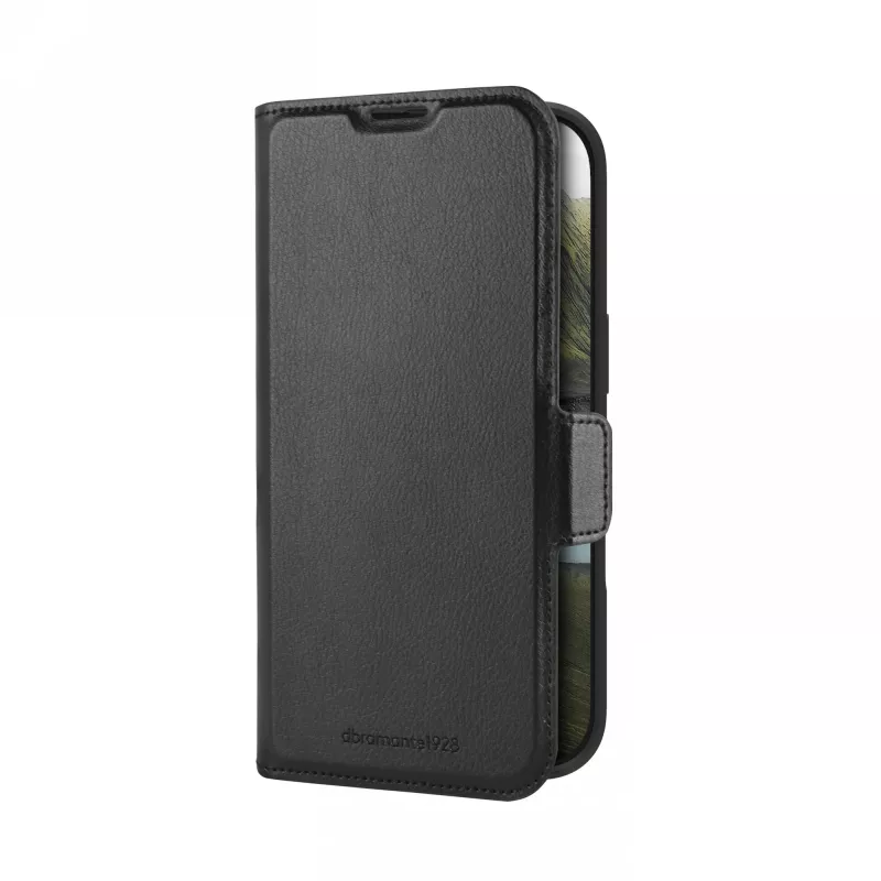 dbramante1928 Oslo Pro - iPhone 16 Pro - Schwarz, Folio, Apple, iPhone 16 Pro, 16 cm (6.3 inch), Schwarz