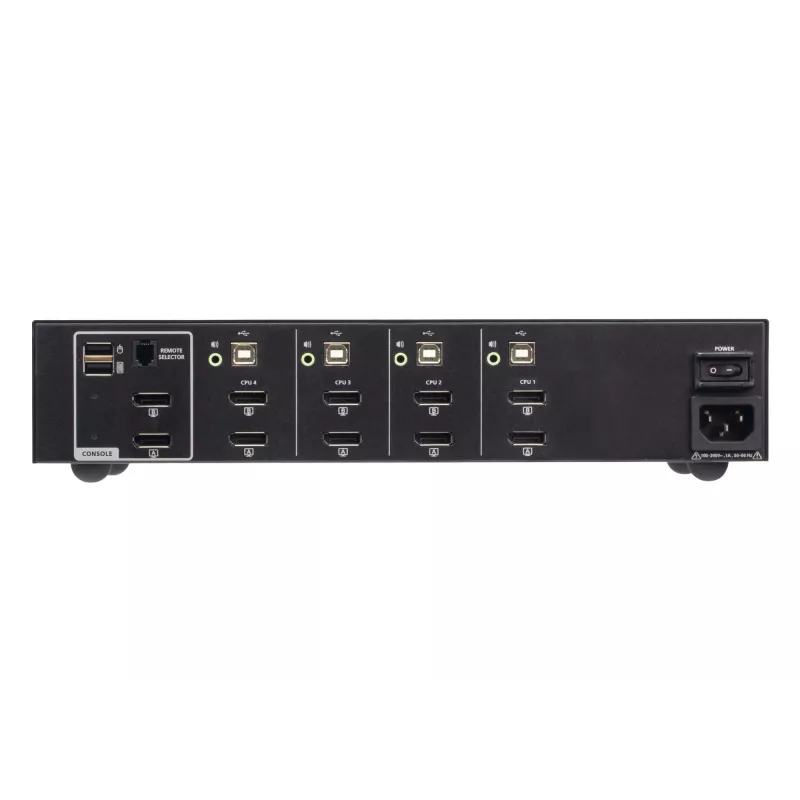 ATEN 4-Port USB DisplayPort Dual Display Secure KVM Switch (PSD PP v4.0 konform)