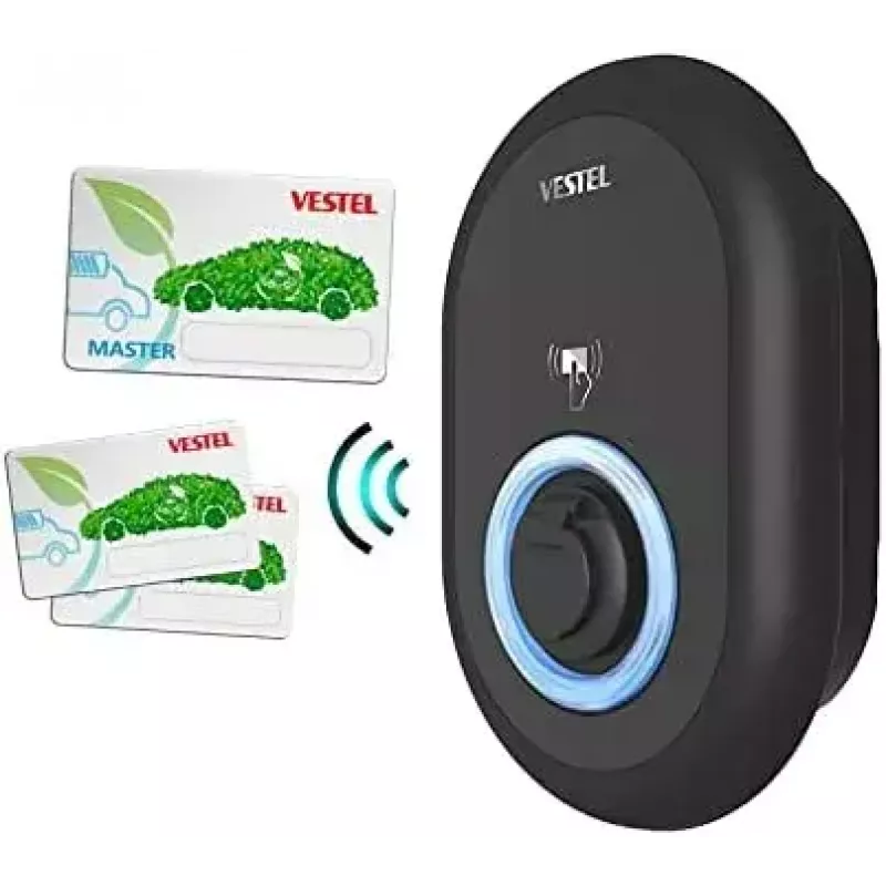 Wallbox Vestel EVC04-AC11SWA-T2P7 smartes Ladegerät für Elektrofahrzeuge 11 kW mit 7 m Kabel