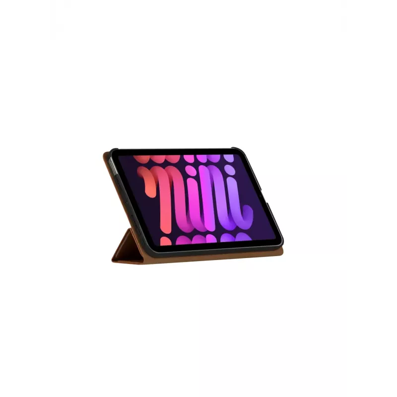 Folio-Case d bramante für iPad Pro 11 Zoll (M5 2025 / M4 2024) – Vollnarbenleder, Standmodus