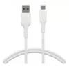 dbramante1928 re-charge – Kabel 1m USB-A auf USB-C – W, 1 m, USB A, USB C, USB 2.0, 0,48 Gbit/s, Weiß