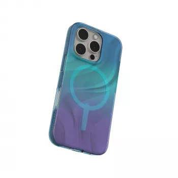 ZAGG Cases Milan Snap Apple iPhone 16 Pro Deep Aurora, Cover, Apple, iPhone 16 Pro, 16 cm (6.3 inch), Blau, Lila