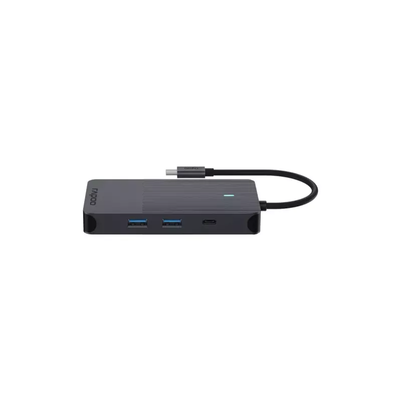 Rapoo UCM-2005 Schnittstellenkarten/Adapter 3,5 mm DisplayPort HDMI RJ-45 USB 3.2 Gen 1 USB Type-C