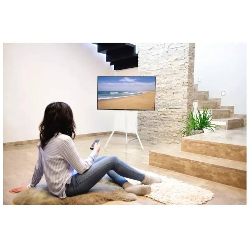 Hama 00220871 TV-Ständer/Halterung 190,5 cm (75 Zoll) Weiß