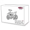 Aufsitzmotorrad Jamara Power Bike Batteriebetrieben 4 Räder