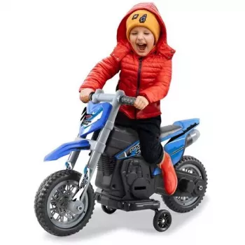 Aufsitzmotorrad Jamara Power Bike Batteriebetrieben 4 Räder
