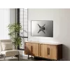 Equip 23 Zoll-55 Zoll Full-Motion TV-Wandhalterung, 100 x 100 mm, 400 x 400 mm, -8 - 5°, -90 - 90°, Edelstahl, Schwarz
