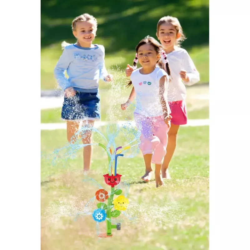 Wasserspiel-Sprinkler Jamara Mc Fizz Flowers Mehrfarbig 3+