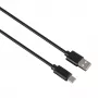 USB-Kabel Hama 00200907 USB 2.0 0,9 m USB C USB A Schwarz