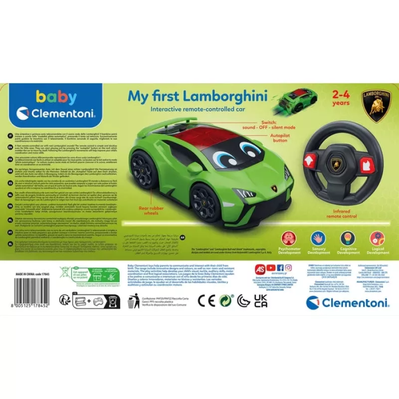 Baby My First Lamborghini, Auto, 2 Jahr(e) Baby My First Lamborghini. Typ: Auto, Empfohlenes Alter (mind.): 2 Jahr(e), Mit Ton