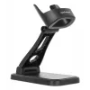 Manhattan Verstellbarer Barcode-Scanner-Ständer, Höhen- und Winkelverstellbar, geeignet für Barcode-Scanner Produkte 153997, 154116 und 154185, Schwarz, Lebenslange Garantie