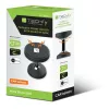 Techly I-SMART-UNI7 Halterung Passive Halterung Mobiltelefon/Smartphone Schwarz