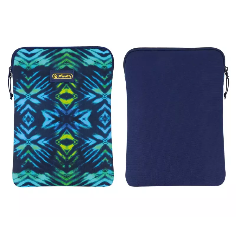 Sleeve case Herlitz New Batik 26,7 cm Schwarz Blau Grün