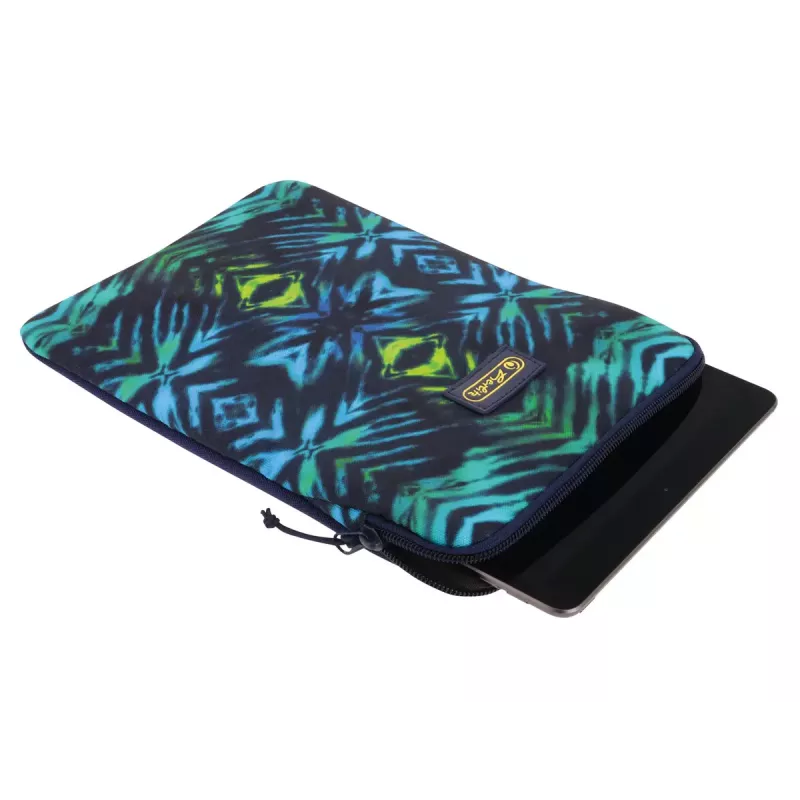 Sleeve case Herlitz New Batik 26,7 cm Schwarz Blau Grün