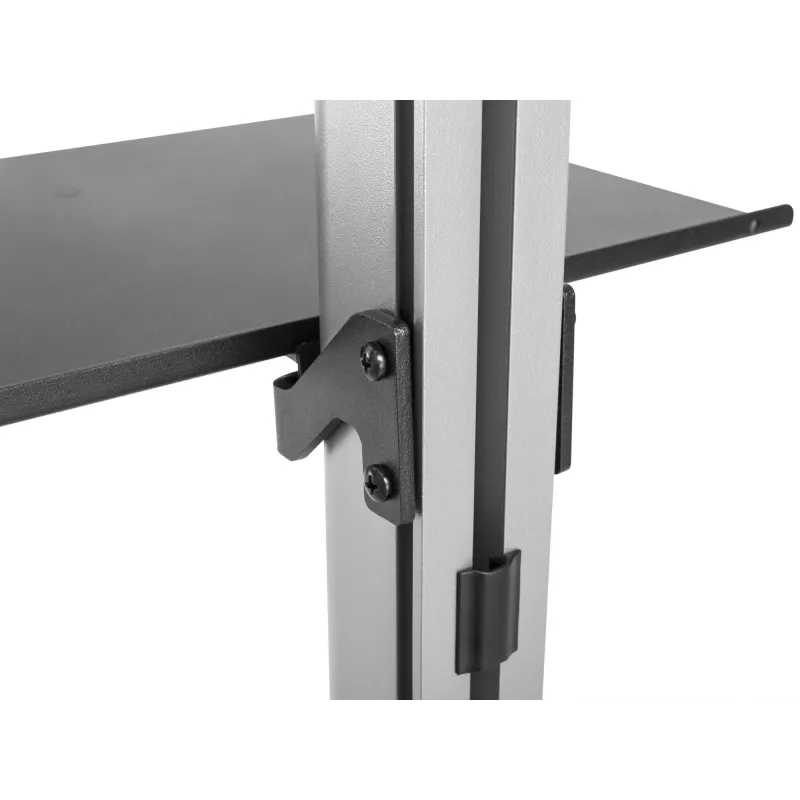 Equip 37 Zoll-70 Zoll Boden-Decken-TV-Halterung Maximale Tragfähigkeit 30 kg