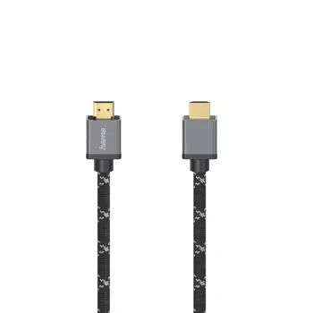 Hama 00205067 HDMI-Kabel 5 m HDMI Typ A (Standard) Schwarz, Grau