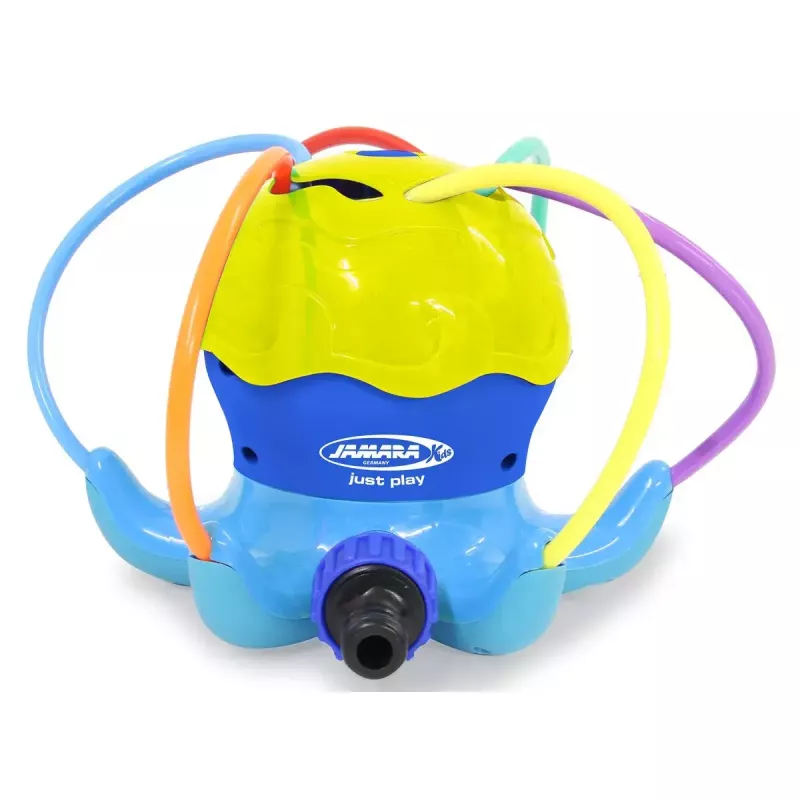 Wasserspiel-Sprinkler Jamara Mc Fizz Oktopus Rund Blau Gelb 3+ Jahre