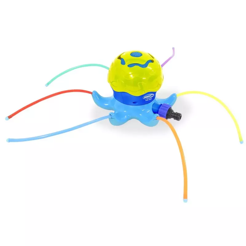 Wasserspiel-Sprinkler Jamara Mc Fizz Oktopus Rund Blau Gelb 3+ Jahre
