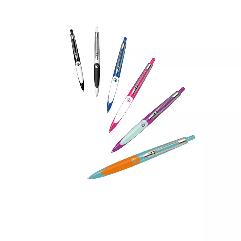 Clip-on Kugelschreiber mit Einziehmechanismus Herlitz my.pen Blau