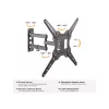 Equip 23 Zoll–55 Zoll Vollbewegliche TV-Wandhalterung