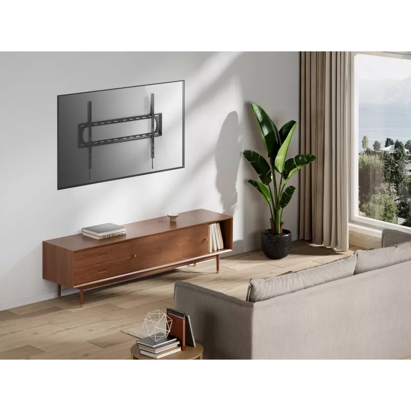 Equip 60 Zoll-120 Zoll Hochbelastbare Feste TV-Wandhalterung