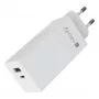 Techly IPW-PD100W-WH mobiles Ladegerät Powerbank, Smartphone, Tablet, Universal Weiß AC Schnellladung Innenbereich