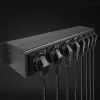 Lindy 73025 Stromverteilungseinheit (PDU) 8 AC Ausgänge 1.5U Schwarz